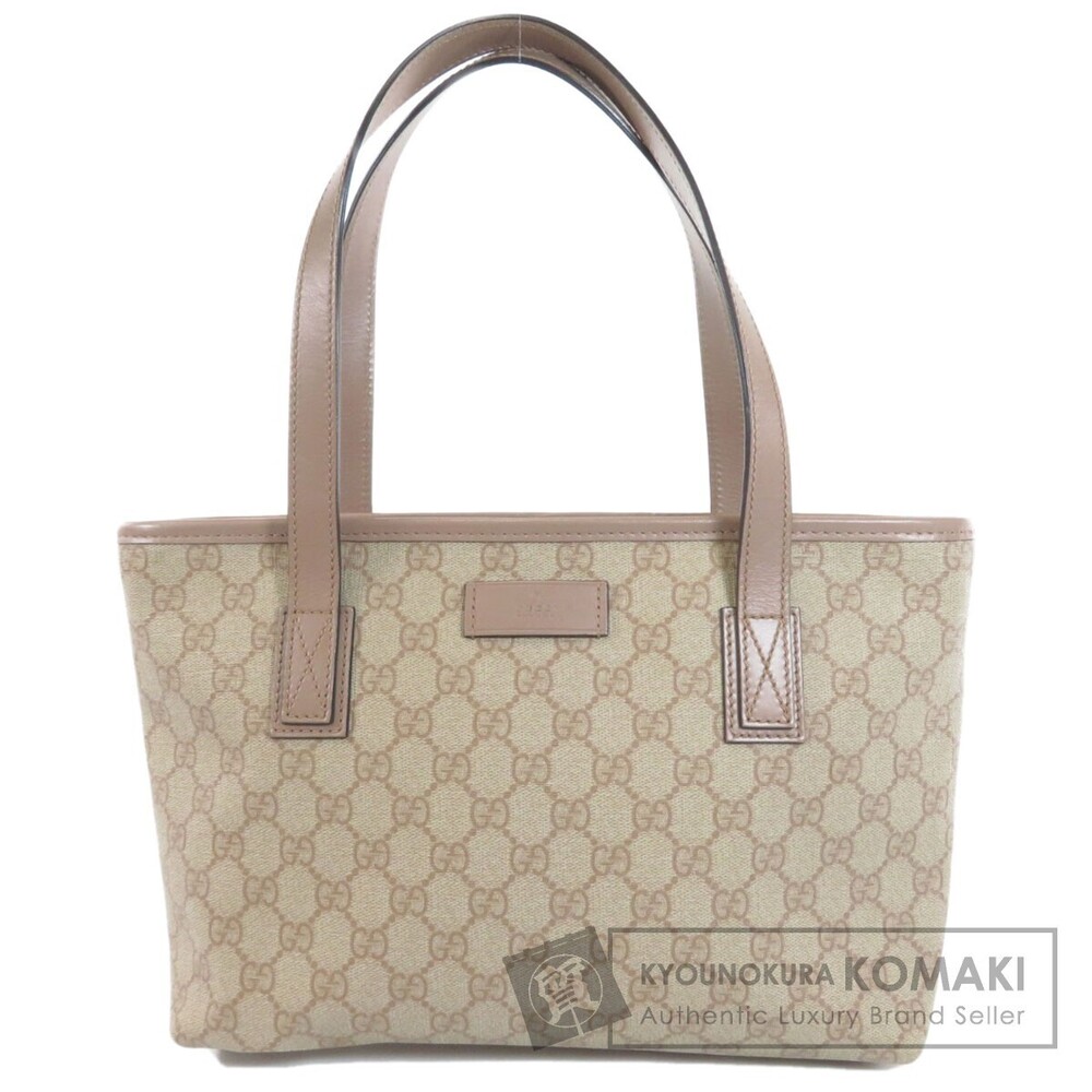 Gucci GG Supreme Tote Bag Leather